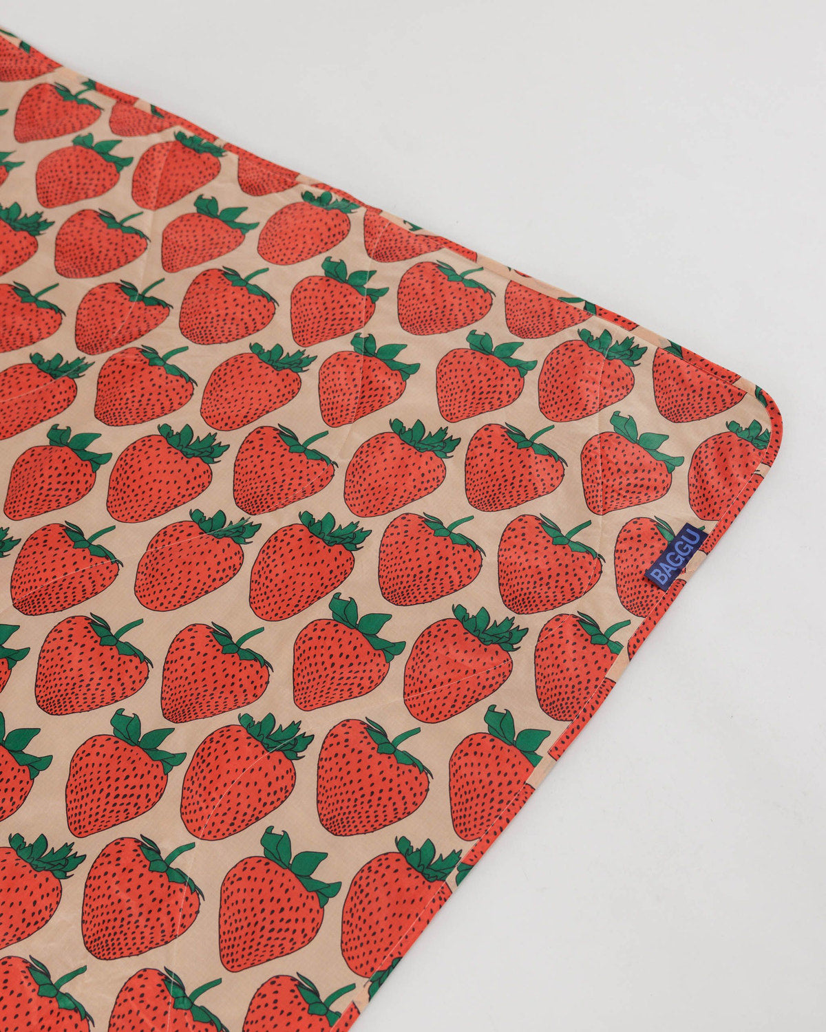 Puffy Picnic Blanket Strawberry