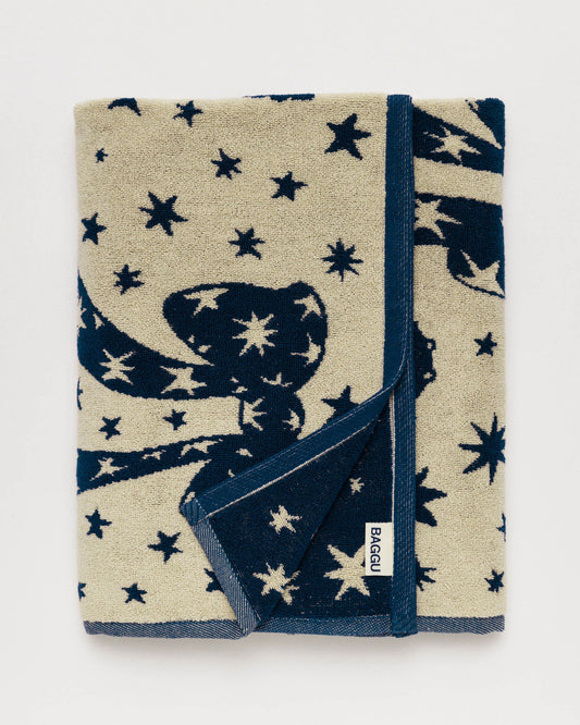 Bath Towel Cherub Bows