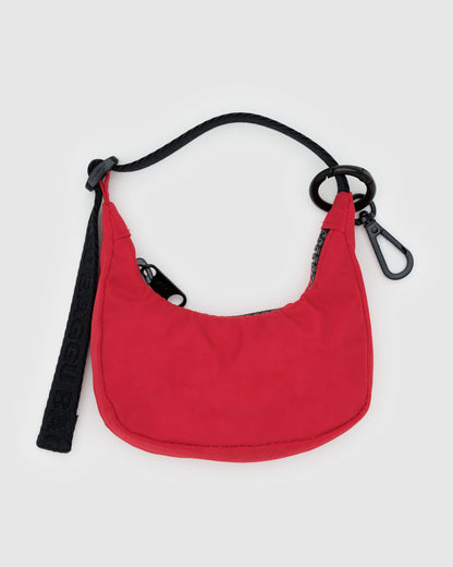 Crescent Bag Charm Candy Apple