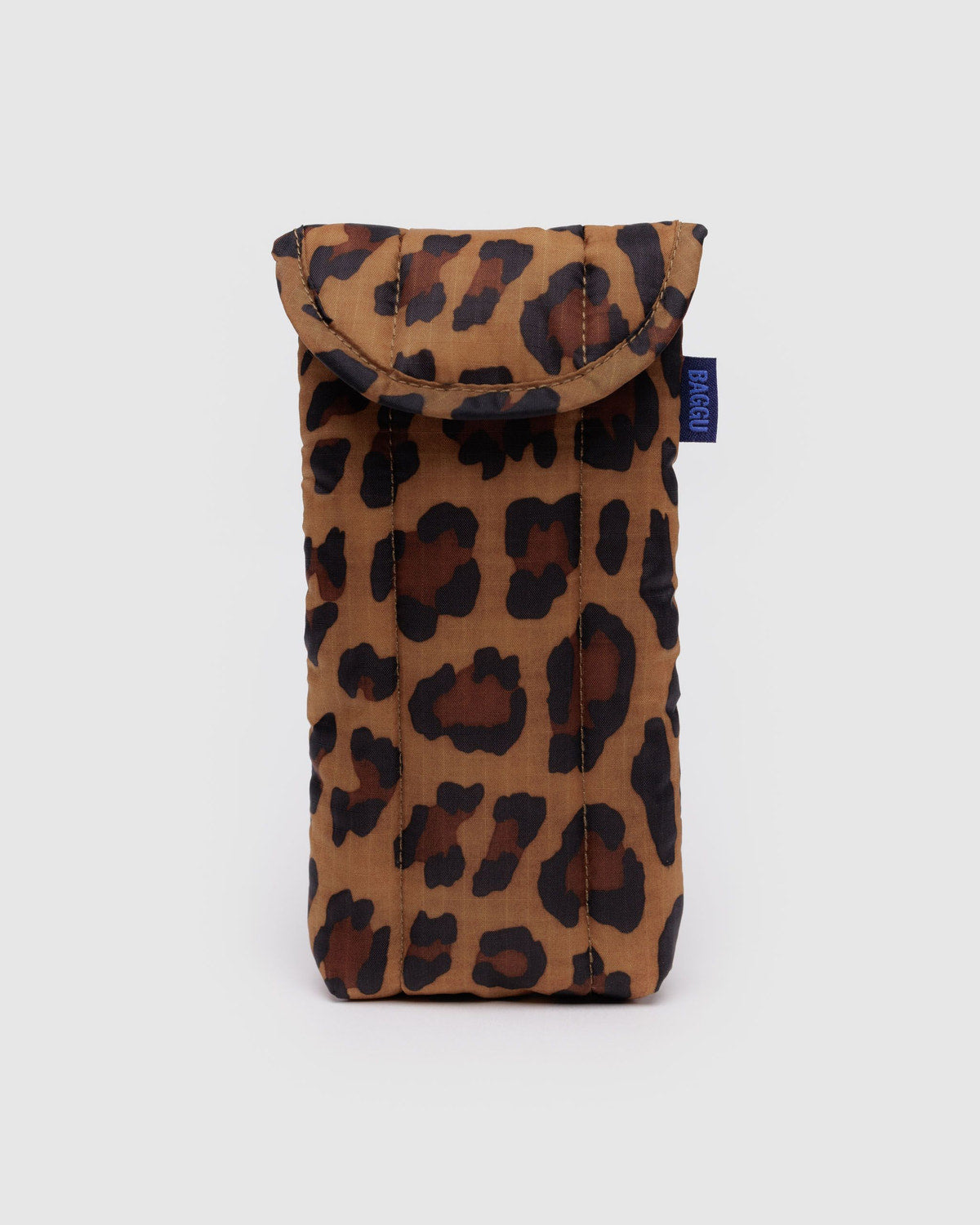 Puffy Glasses Sleeve Leopard