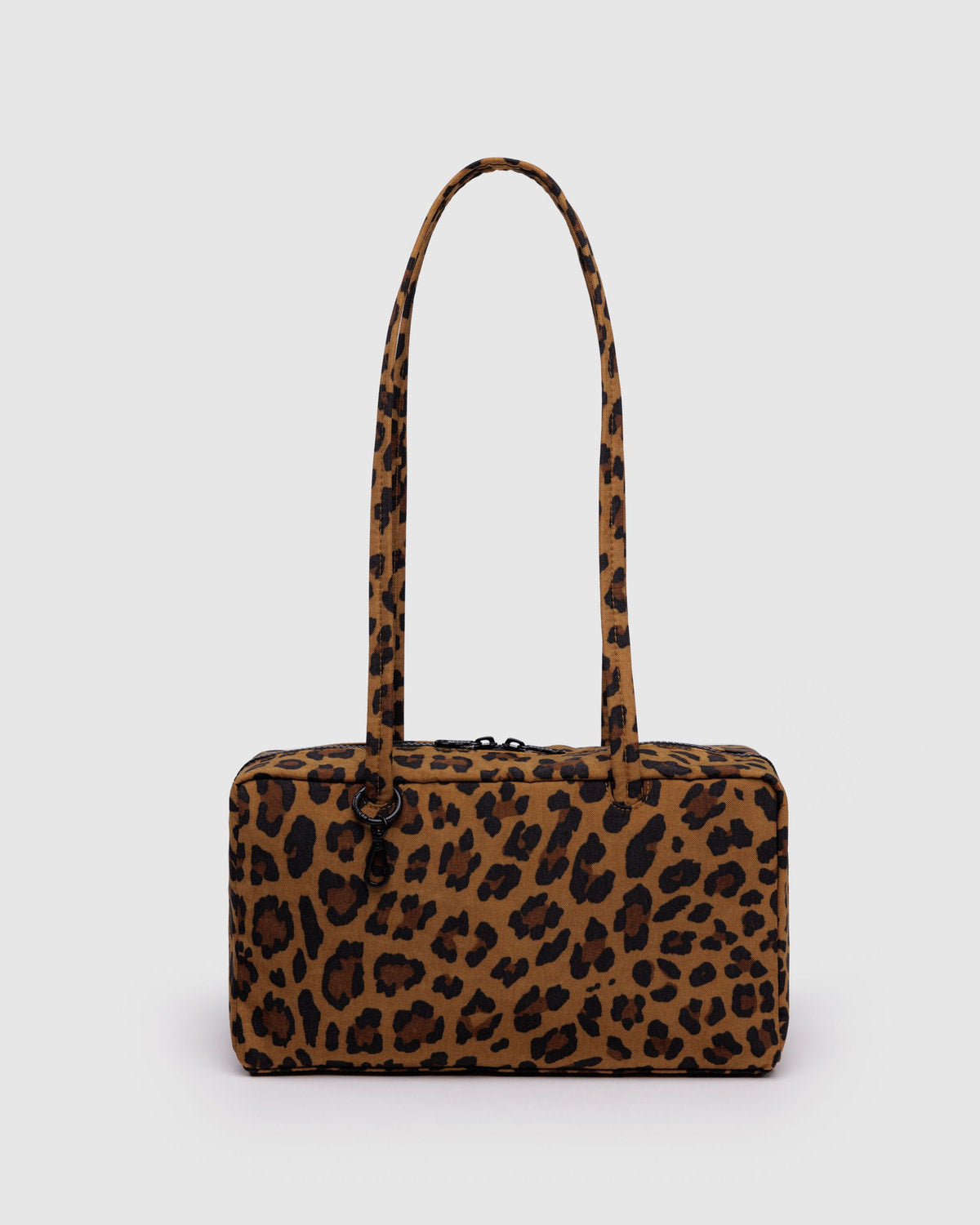 Nylon Bowler Bag Leopard