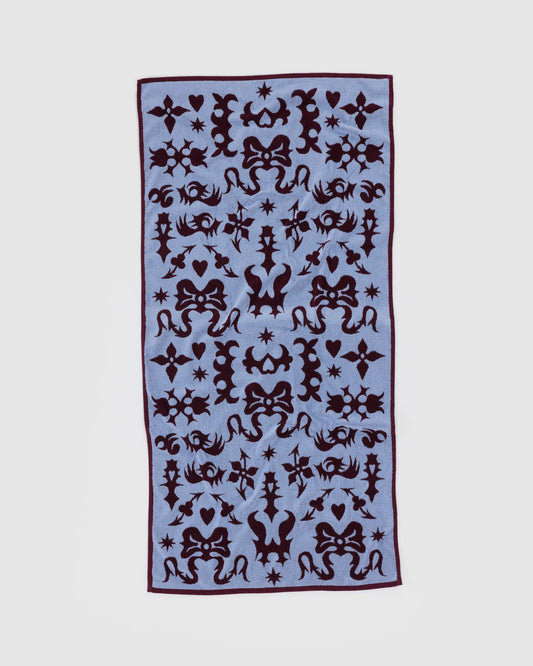 Bath Towel Western Cut Outs