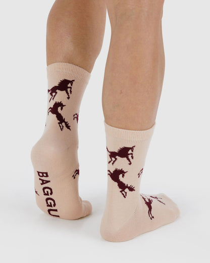 Crew Sock Horses
