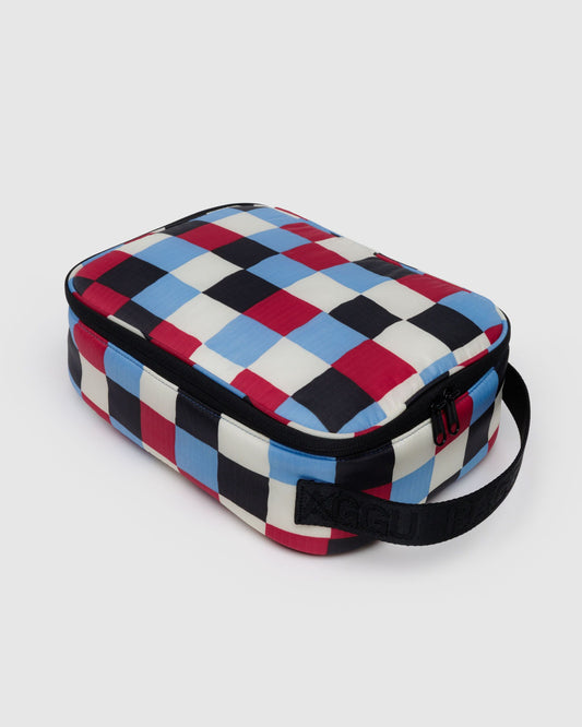 Lunch Box Painted Check
