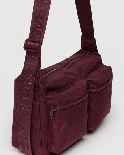 Medium Cargo Crossbody Mahogany