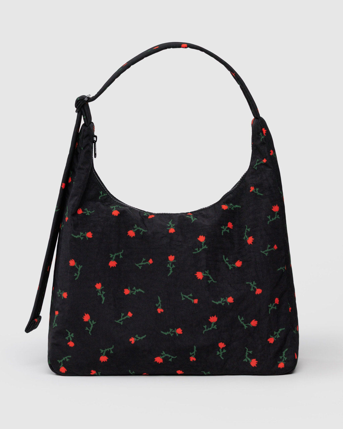 Nylon Shoulder Bag Painted Wildflower