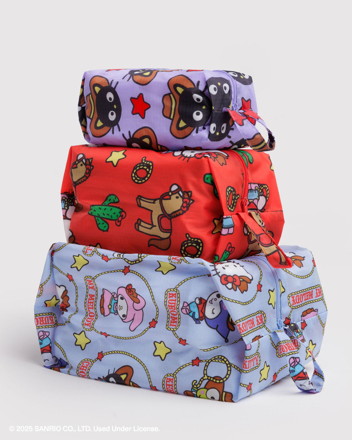 3D Zip Set Hello Kitty & Friends Western