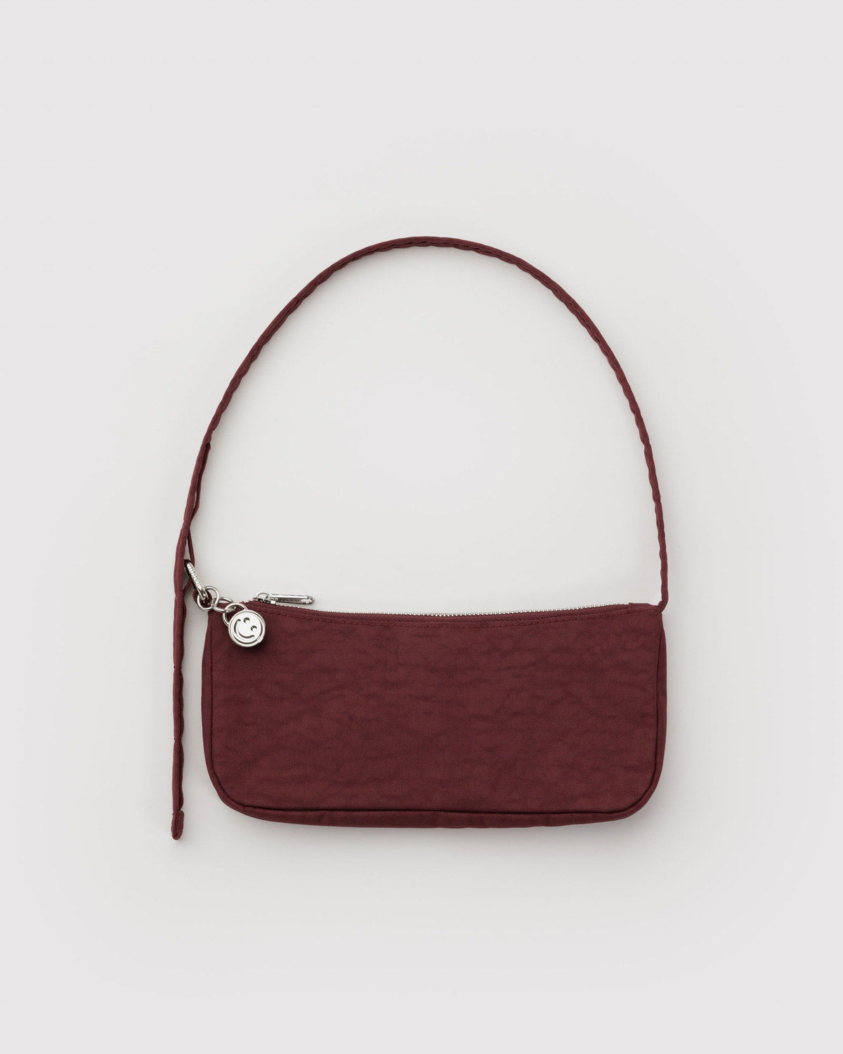 Nylon Pochette Mahogany