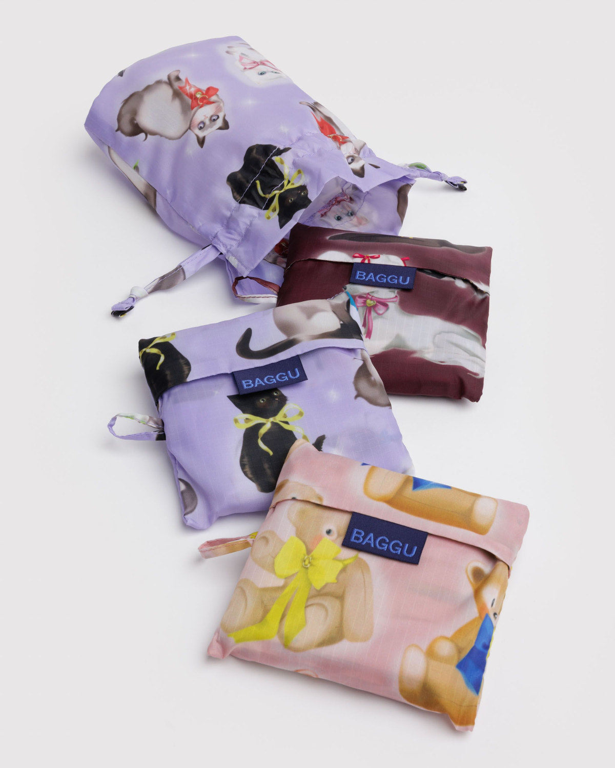Standard Baggu Set of 3 Fancy Animals
