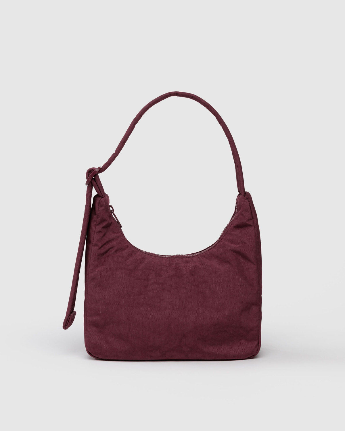 Mini Nylon Shoulder Bag  Mahogany