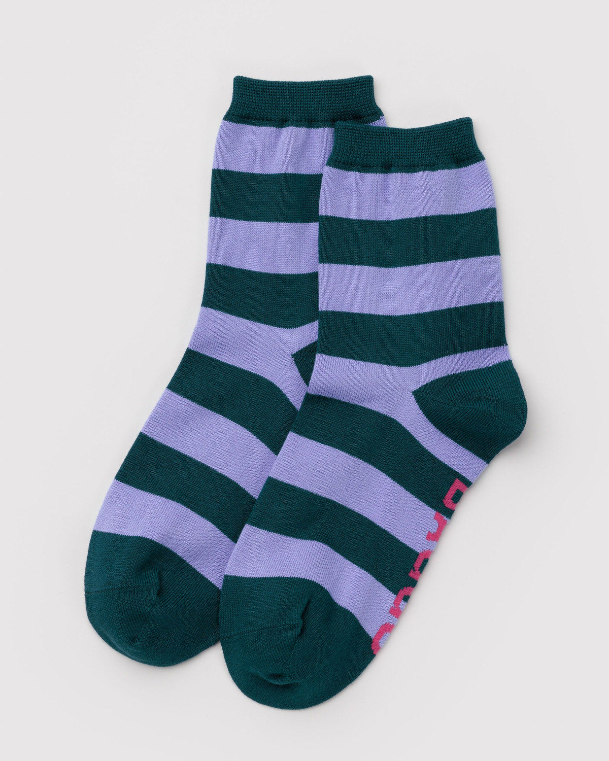 Crew Sock Malachite Stripe
