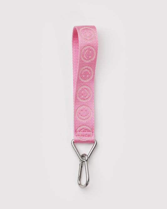 Logo Keychain Pink Happy