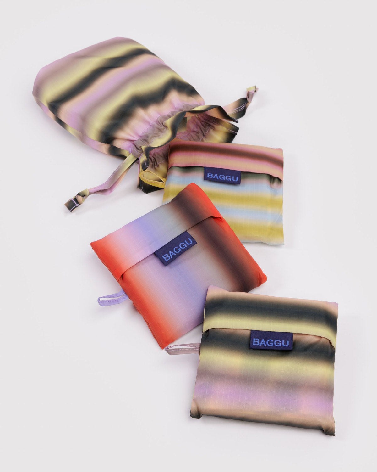 Standard Baggu Set of 3 Gradient Stripes