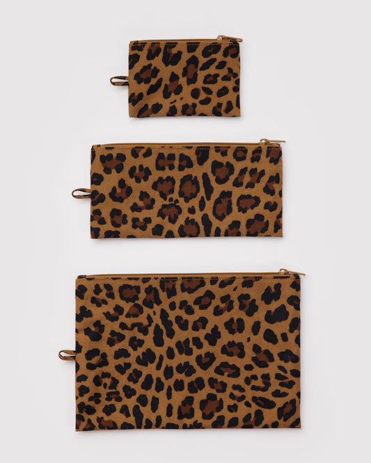 Flat Pouch Set Leopard