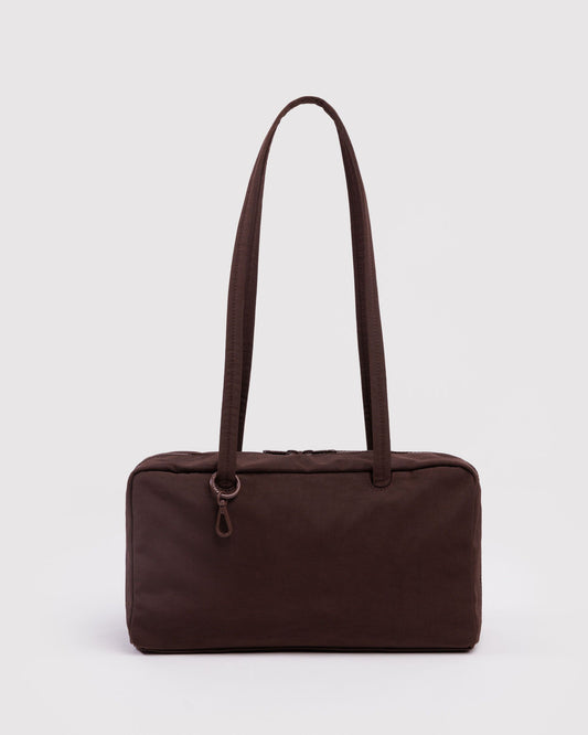 Nylon Bowler Bag Coffee